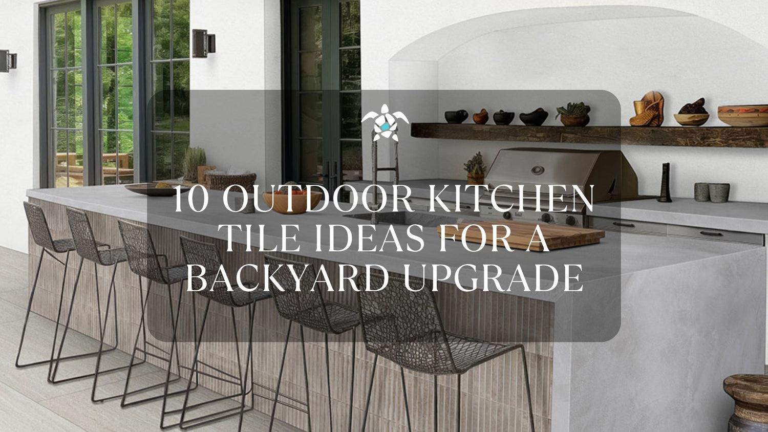 10 Outdoor Kitchen Tile Ideas for a Backyard Upgrade