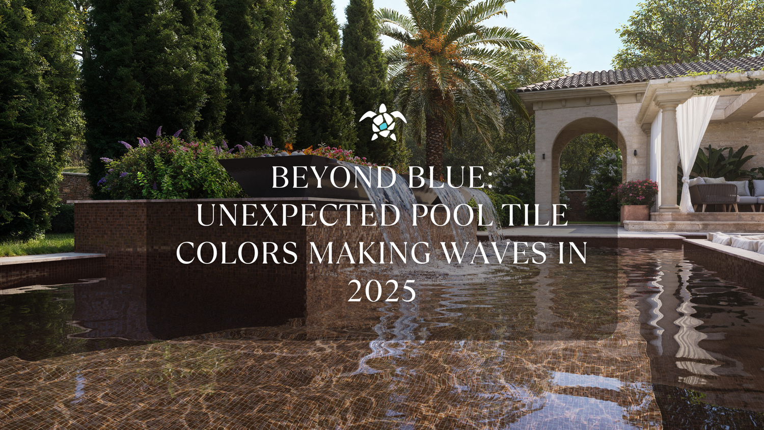 pool tile, pool tile color trends, modern pool designs, unique pool tile colors, bisazza glass mosaic tile, glass tile, porcelain tile