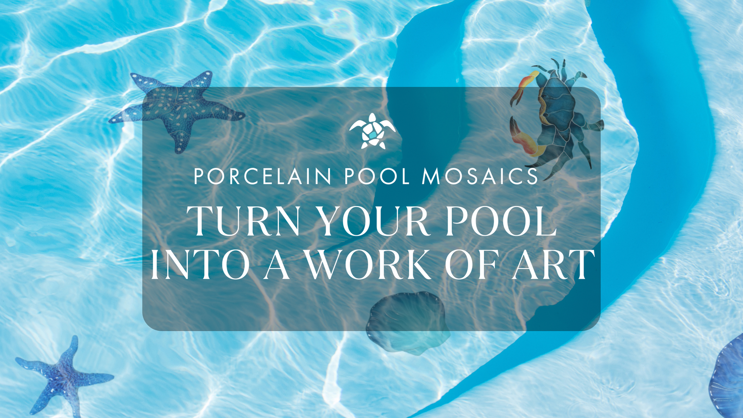 Porcelain Pool Mosaics That Turn Your Pool into a Work of Art