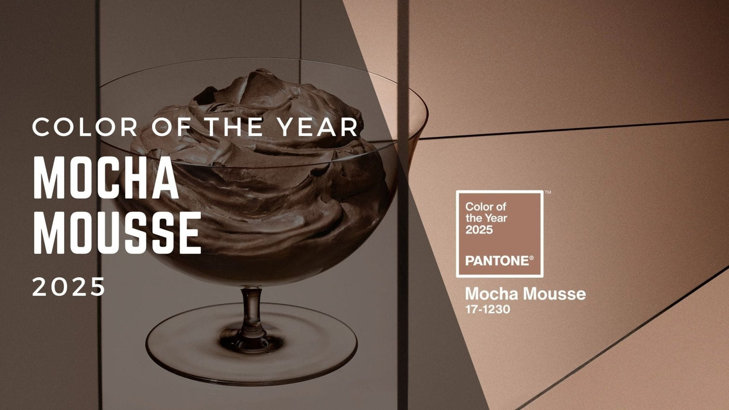 Color of the year: Mocha Mousse 2025