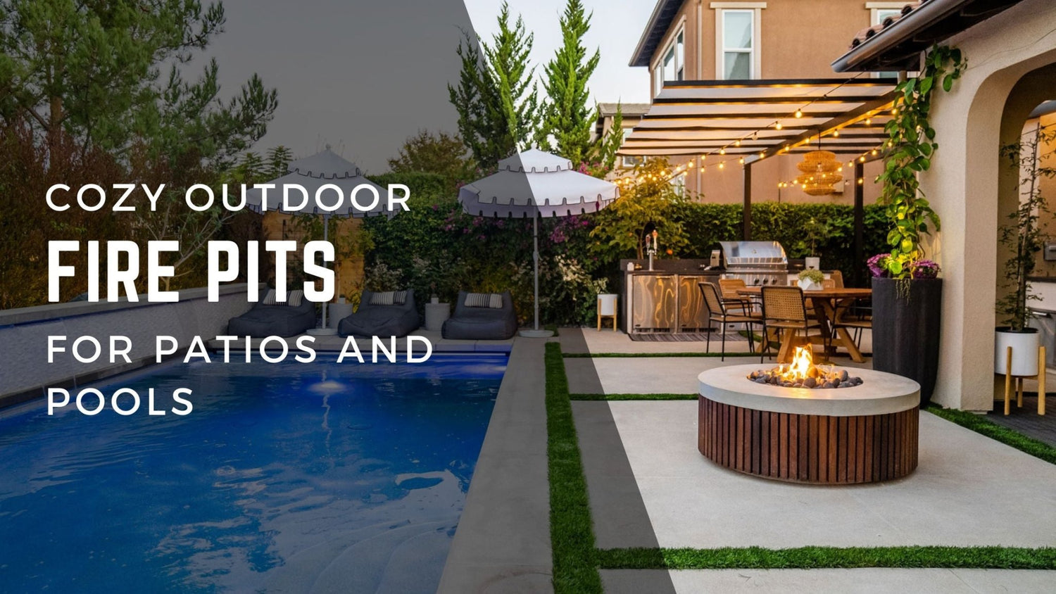 Cozy Outdoor Fire Pits for Patios and Pools