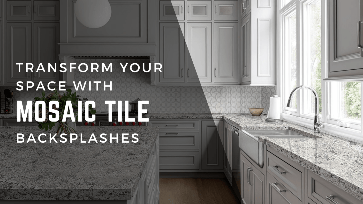 Transform your space with mosaic tile backsplashes