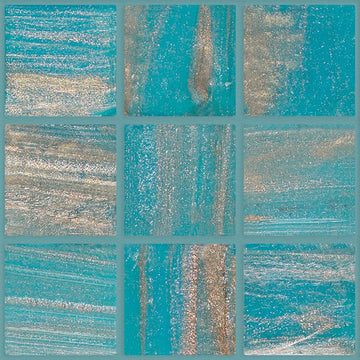 242 Argent Sky, 3/4" x 3/4" - Glass Tile