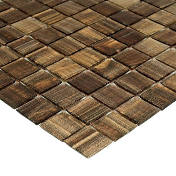 270 Copper Blast, 3/4" x 3/4" - Glass Tile