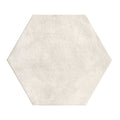 Atelier White Satin, Hexagon - Porcelain Tile