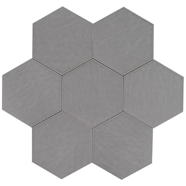 Albatross Smoke Hexagon Ceramic Tile