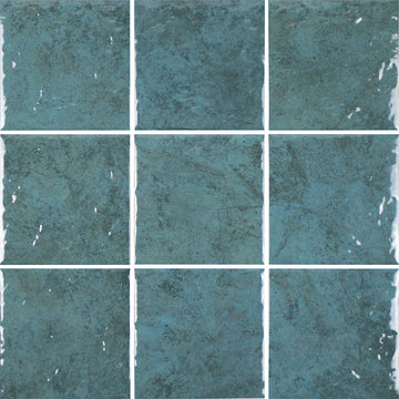 Jade, 6" x 6" Porcelain Pool Tile | CRBREEFJADE6 | Aquatica Waterline Tile