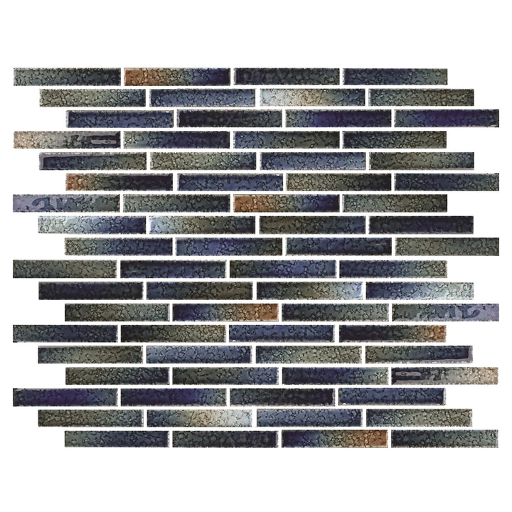 Autumn, 1/2" x 3-1/4" | LOMBO-836 | Fujiwa Porcelain Pool Tile