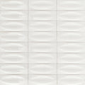 Bianco Glossy, 3" x 8" Eye Deco - Porcelain Tile