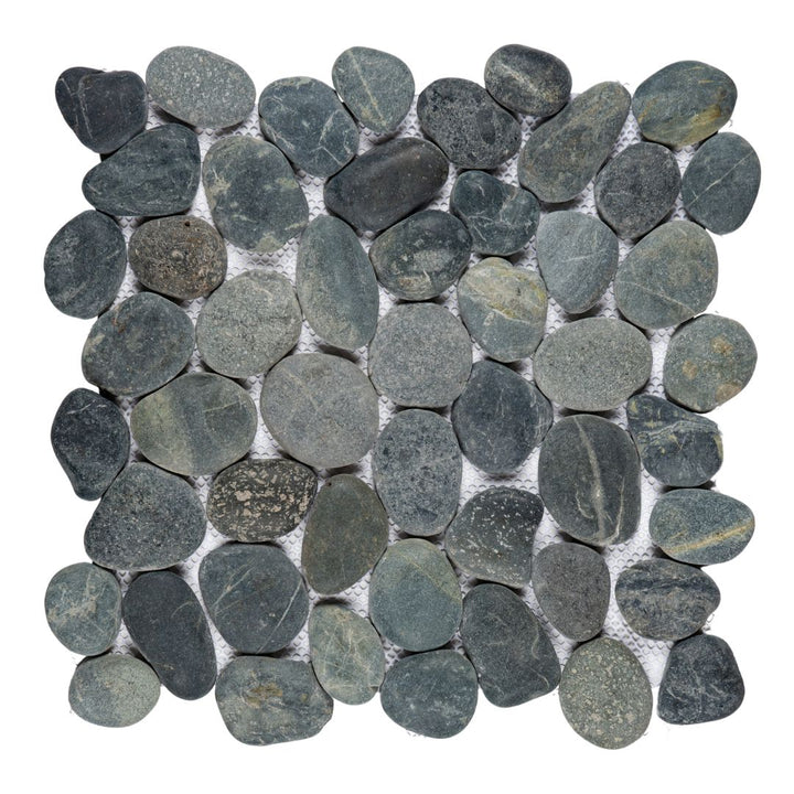 Black Sumatra, Pebble Tile | Pebbles Series | Natural Stone Mosaics