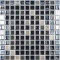 Black Velvet, 1" x 1" - Glass Tile