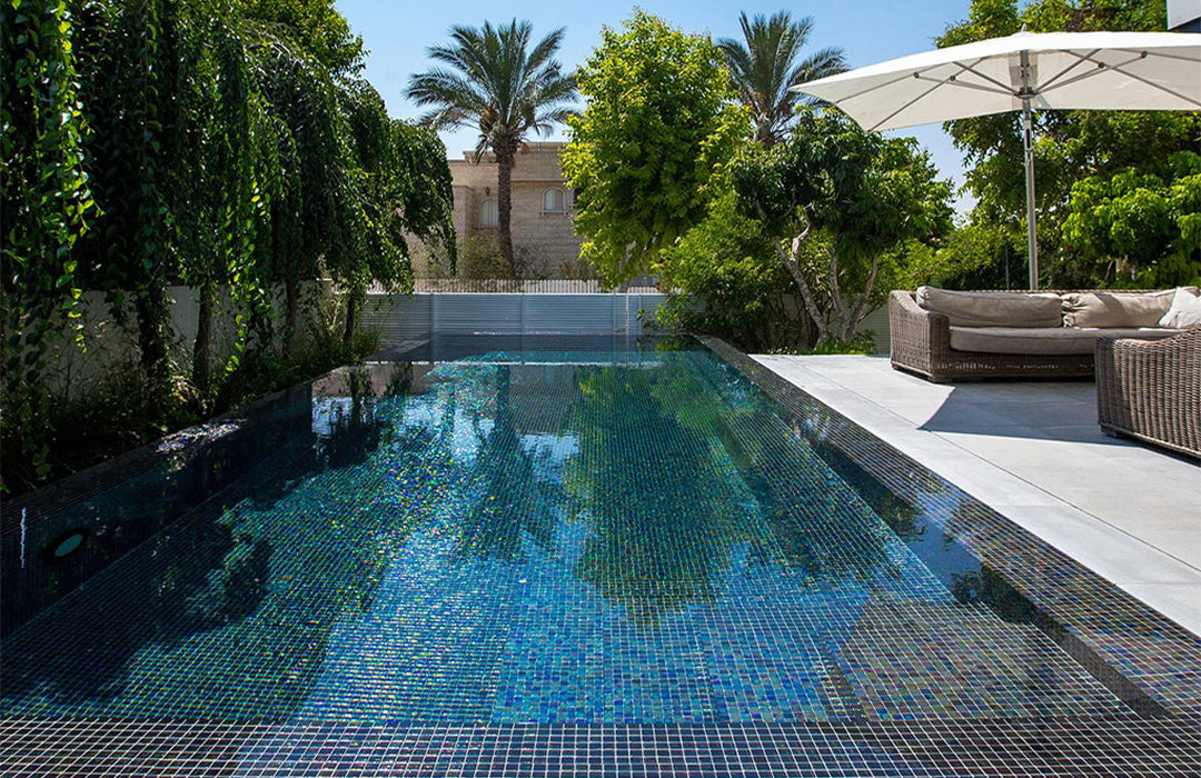 Black Pool Tile