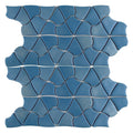 Blue Orchid, Mixed Mosaic - Glass Tile