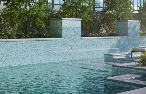 Blue Pool Tile