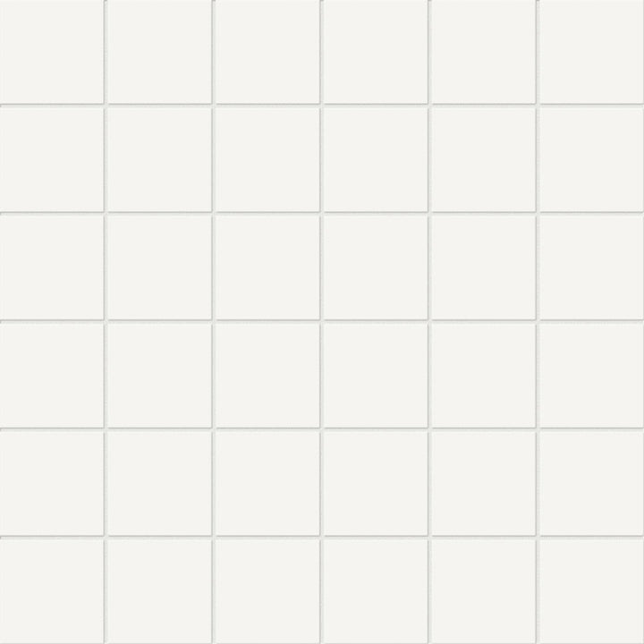 Soho Canvas White Matte, 2" x 2" | Ceramic Floor & Wall Tile