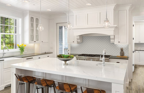 Classic glass tile by AquaBlu Mosaics