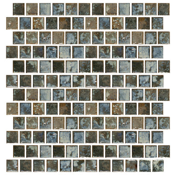 Cotto, 1" x 1" | JOYA-104 | Fujiwa Porcelain Pool Tile