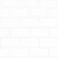 Domino Beveled White, 2" x 4" - Porcelain Tile
