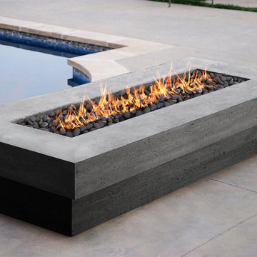 Prism Hardscapes Elevate Fire Bowl | Outdoor Gas Fire Pit