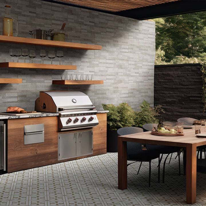 Elora, 8" x 8" Porcelain Tile | NZARELO8X8 | Patterned Tile by MSI