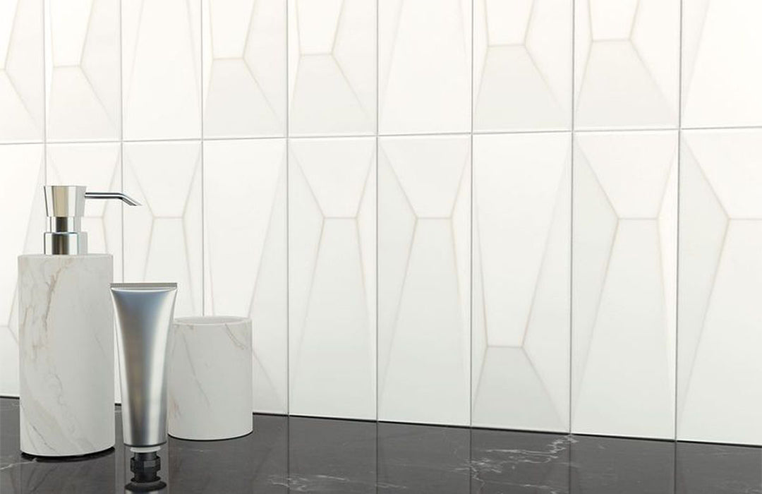 Fifth Avenue Series Ceramic tile in bathroom