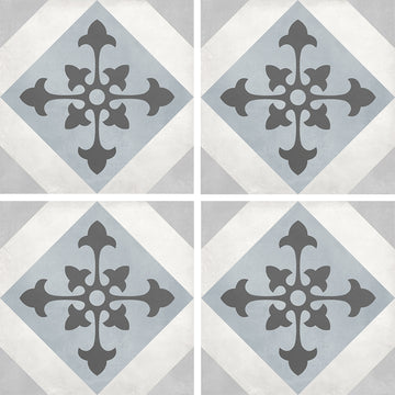 Tide North Star, 8" x 8" Porcelain Tile | ANAFORMTIDNOST8 | IWT