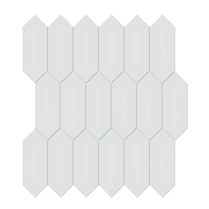 Soho Gallery Grey Glossy, 2" x 5" Picket | Ceramic Wall & Floor Tile
