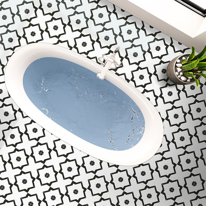 Gia, 8" x 8" Porcelain Tile | NZARGIA8X8 | Patterned Tile by MSI