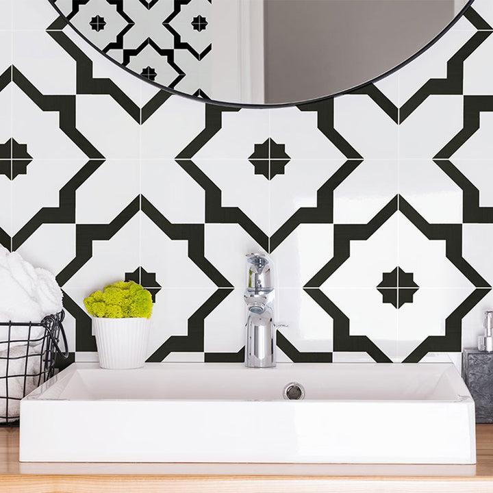 Gia, 8" x 8" Porcelain Tile | NZARGIA8X8 | Patterned Tile by MSI