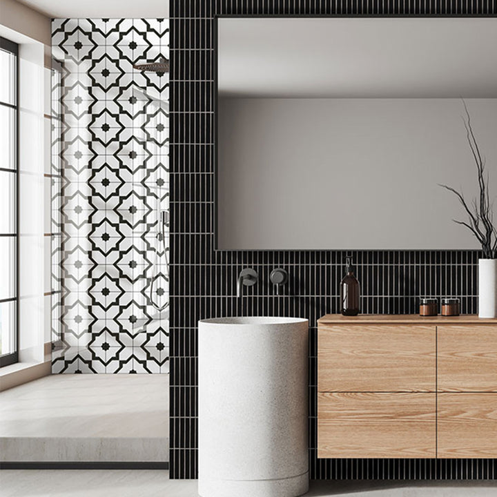 Gia, 8" x 8" Porcelain Tile | NZARGIA8X8 | Patterned Tile by MSI