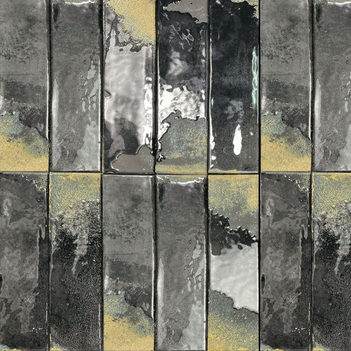 Granadella Carbon, 2.5" x 9" - Porcelain Tile