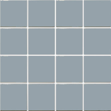 Gray, 3" x 3" | VIP-703 | Fujiwa Porcelain Pool Tile