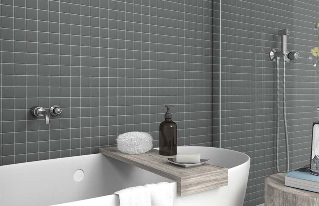Gray Bathroom Tile by MSI
