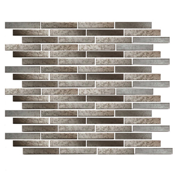 Grey Matte, 1/2" x 3-1/4" | LOMBO-874 | Fujiwa Porcelain Pool Tile