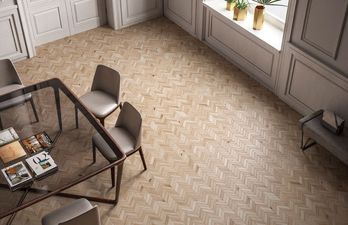 Havenwood Chevron Porcelain TIle