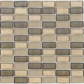 Castle, 1" x 2" Stacked - Glass Tile