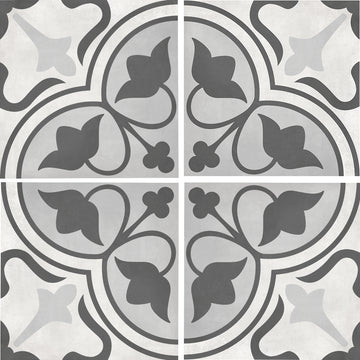 Ice Clover, 8" x 8" Porcelain Tile | ANAFORMICECLOV | IWT Tile