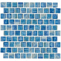 Icy Blue, 1-1/8" x 1-1/8" - Porcelain Pool Tile