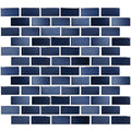 Indigo, 7/8" x 1-7/8" - Porcelain Pool Tile