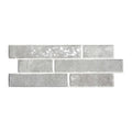 Ghiaccio Interlocking Brick, 6.5" x 15.25" - Porcelain Tile
