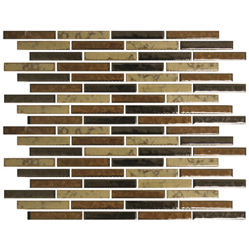 Kashmir, 1/2" x 3-1/4" | LOMBO-882 | Fujiwa Porcelain Pool Tile