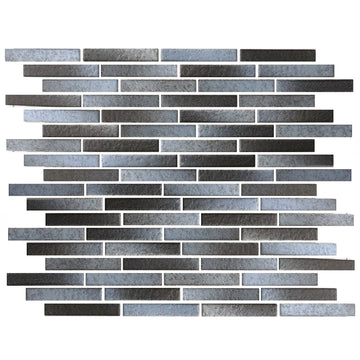 Aqua Matte, 1/2" x 3-1/4" | LOMBO-871 | Fujiwa Porcelain Pool Tile