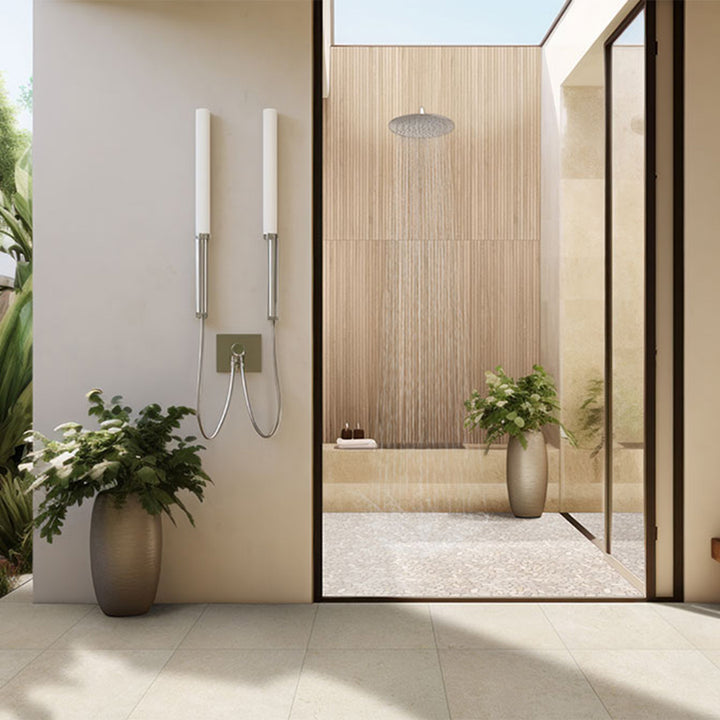 Living Style Pearl, 24" x 24" | Porcelain Pool Pavers by MSI 1