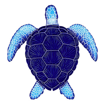 Loggerhead Turtle | Pool Mosaic by AquaBlu