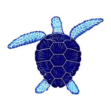 Loggerhead Turtle | Pool Mosaic by AquaBlu