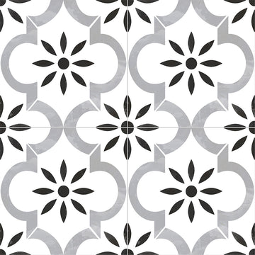 Azila, 8" x 8" Porcelain Tile | NAZIL8X8 | Patterned Tile by MSI