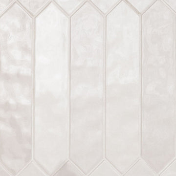 Renzo Dove Pickett 2.5" x 13" | Ceramic Tile for Kitchens & Bathrooms