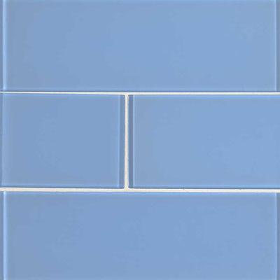 Royal Azure, 4" x 12" Glass Tile | Subway Kitchen & Bath Tile by MSI