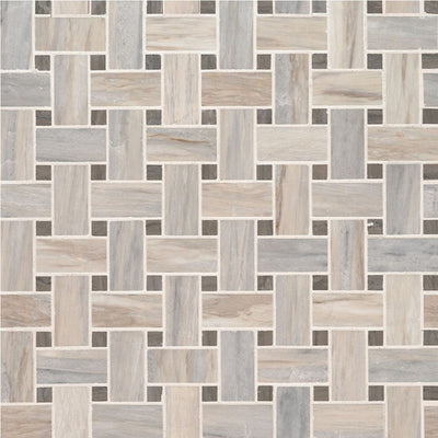 Agora Basketweave Stone Tile | Stone Kitchen and Bath Tile by MSI