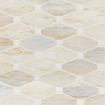 Agora Elongated Oval Stone Tile | Stone Kitchen and Bath Tile by MSI